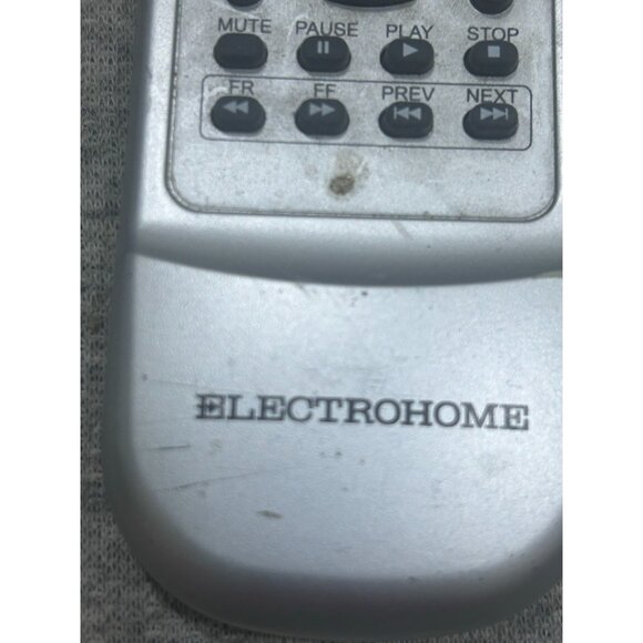 Electrohome Remote Control Transmitter Caution Silver - Picture 7 of 8